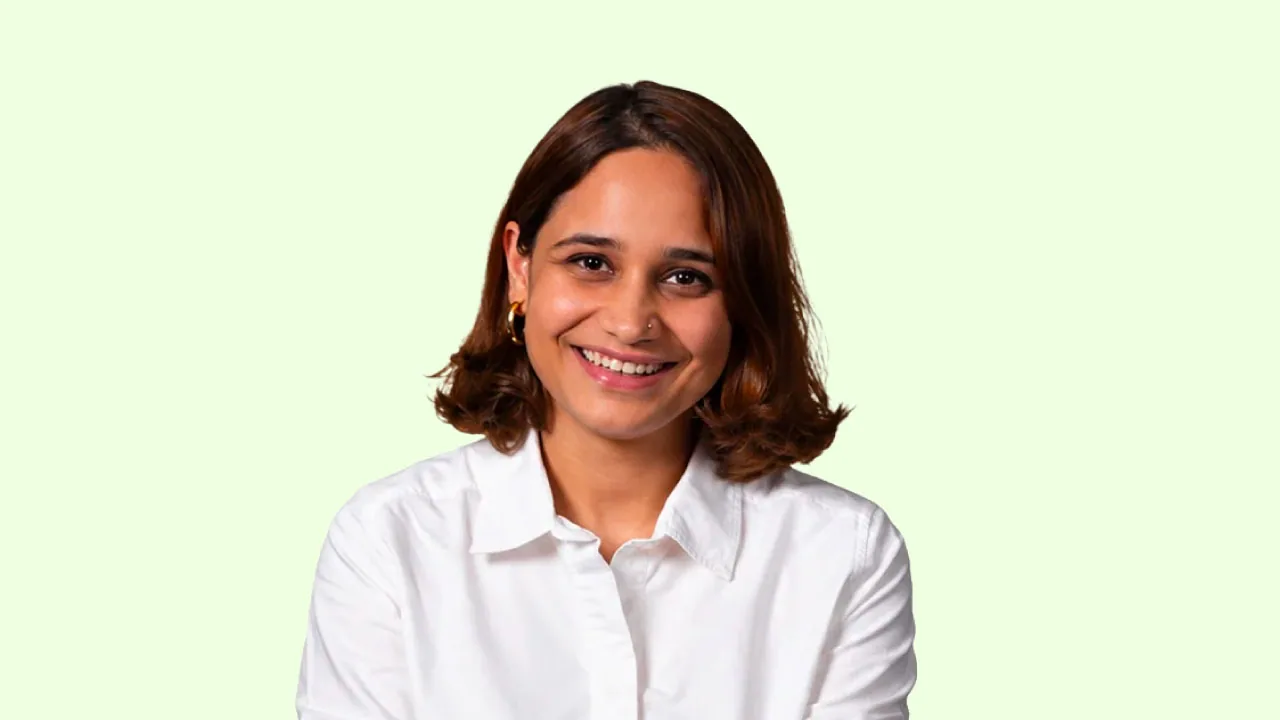 Anvi Dadhich, who has joined JioBlackRock Investment Advisers to lead marketing after eight years in brand and fintech roles