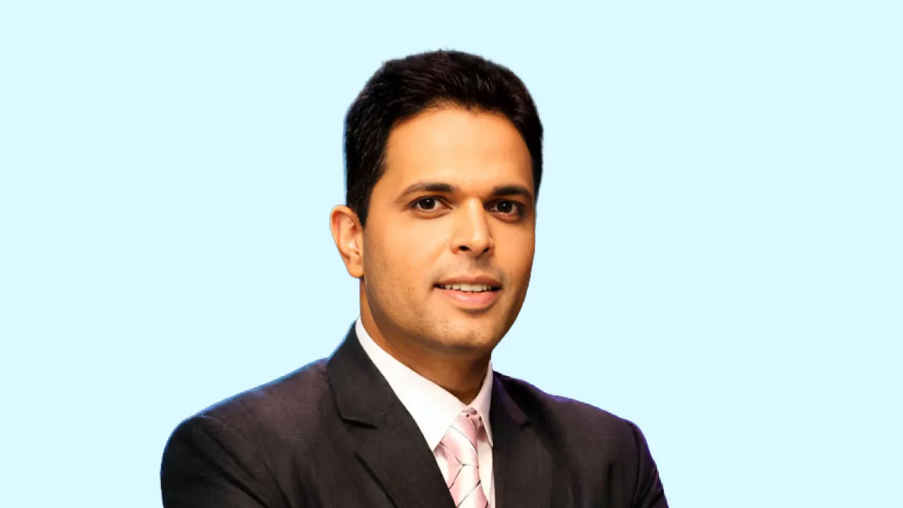 Nikhil Gandhi, formerly of TikTok and MX Player, who has launched VYYB AI Technologies in Dubai for commercial sensory experiences