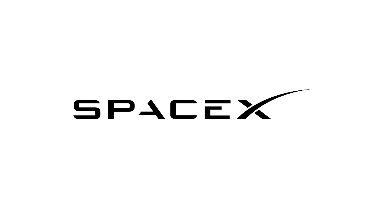 A rocket fin and a pair of letter-shaped cut tiles, as halftone cutouts, for SpaceXAI being renamed SpaceXSI