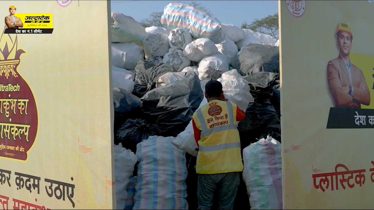 UltraTech Cement’s MahaKumbh Initiative Turns Plastic Waste into Energy