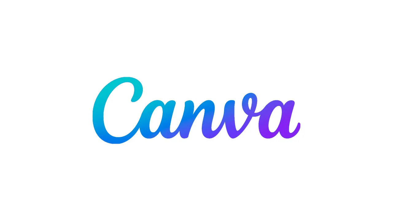 A paintbrush and a picture frame filling with simple shapes, as halftone cutouts, for Canva launching its Craft image model