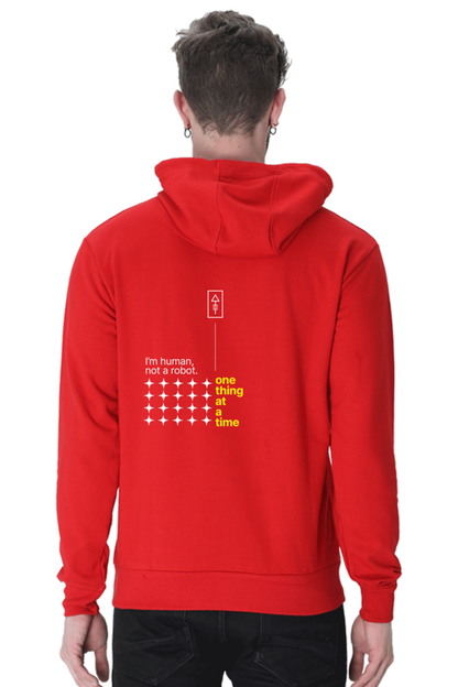 One Thing at a Time – Unisex Hoodie for the Realists