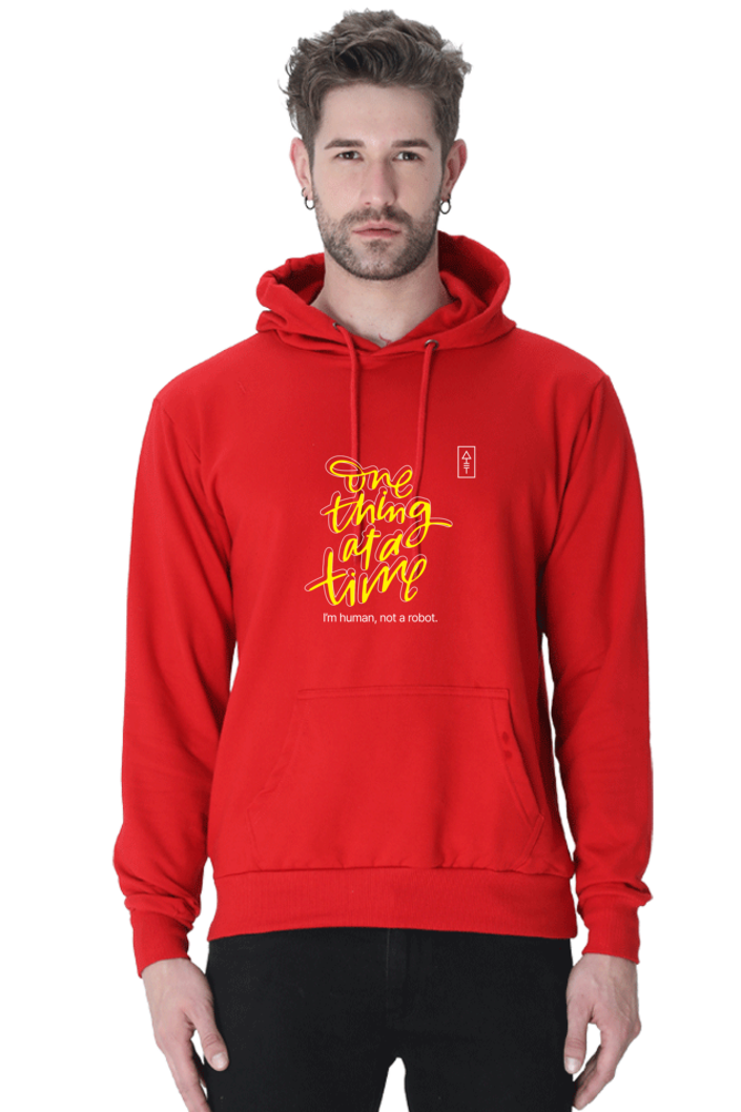 One Thing at a Time – Unisex Hoodie for the Realists