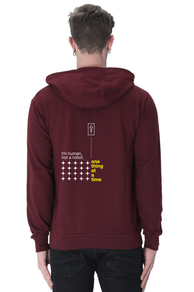 One Thing at a Time – Unisex Hoodie for the Realists