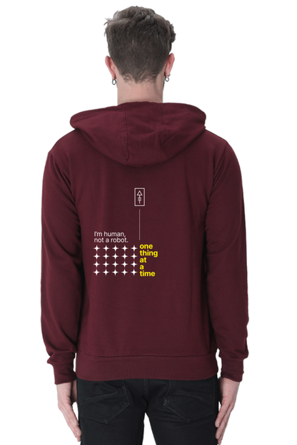 One Thing at a Time – Unisex Hoodie for the Realists