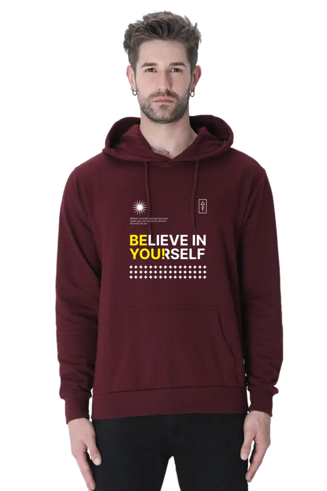 Believe in Yourself – Premium Unisex Hoodie for the Bold and Brave - Ad Tribe