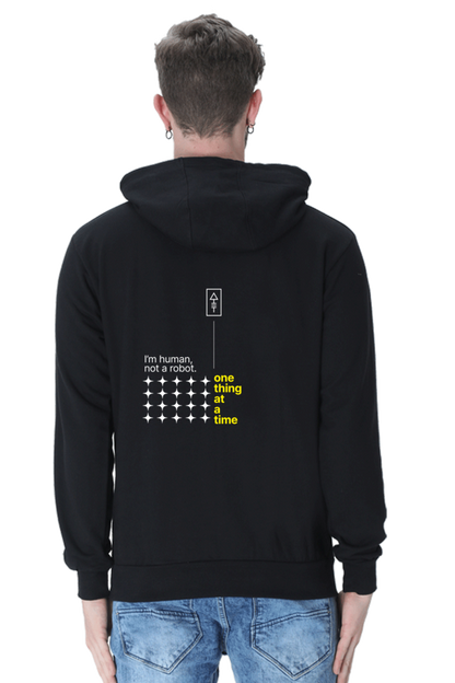 One Thing at a Time – Unisex Hoodie for the Realists