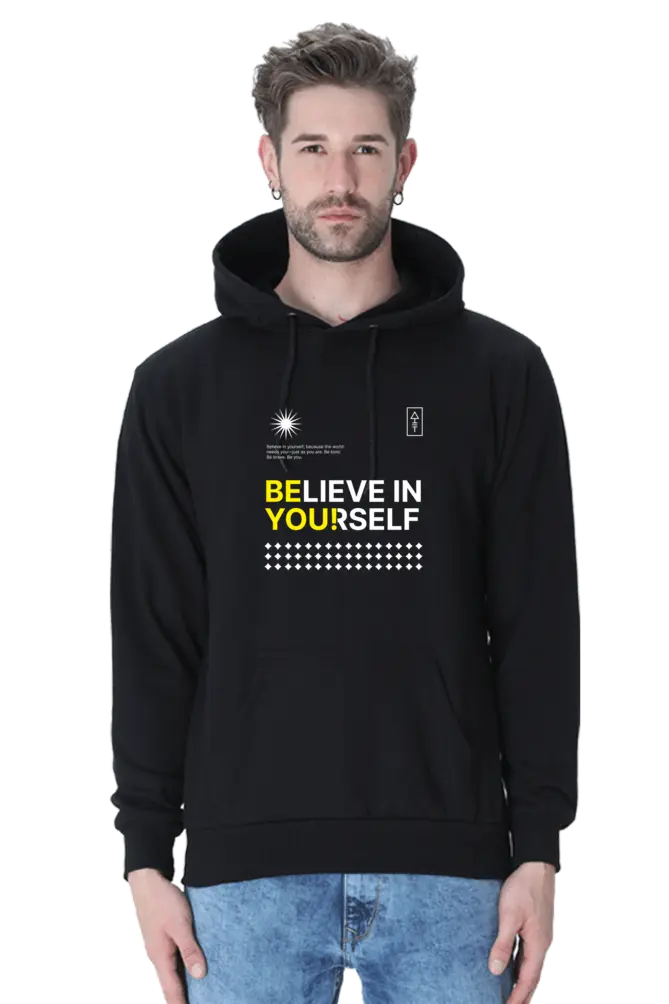 Believe in Yourself – Premium Unisex Hoodie for the Bold and Brave - Ad Tribe