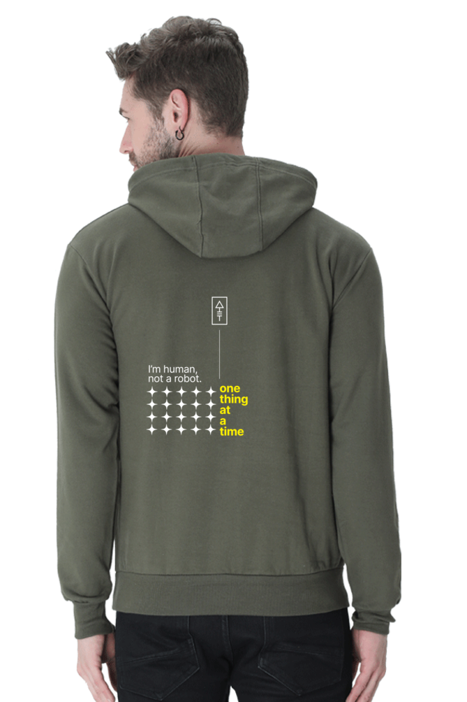 One Thing at a Time – Unisex Hoodie for the Realists