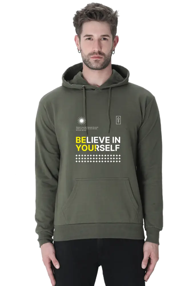 Believe in Yourself – Premium Unisex Hoodie for the Bold and Brave - Ad Tribe