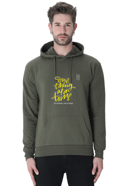 One Thing at a Time – Unisex Hoodie for the Realists