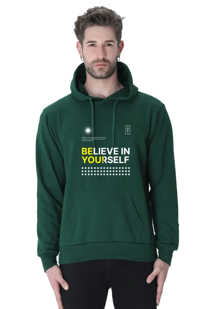 Believe in Yourself – Premium Unisex Hoodie for the Bold and Brave - Ad Tribe