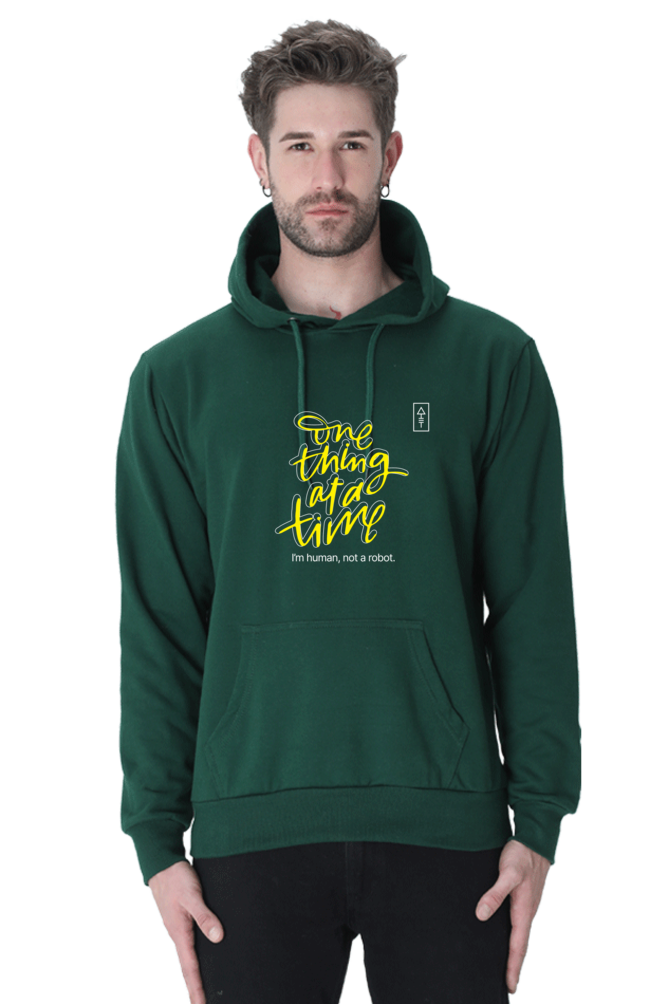 One Thing at a Time – Unisex Hoodie for the Realists