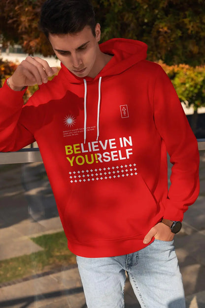 Believe in Yourself – Premium Unisex Hoodie for the Bold and Brave - Ad Tribe