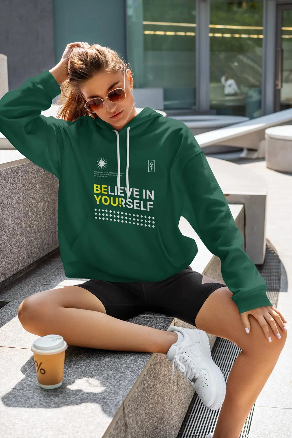 Believe in Yourself – Premium Unisex Hoodie for the Bold and Brave - Ad Tribe