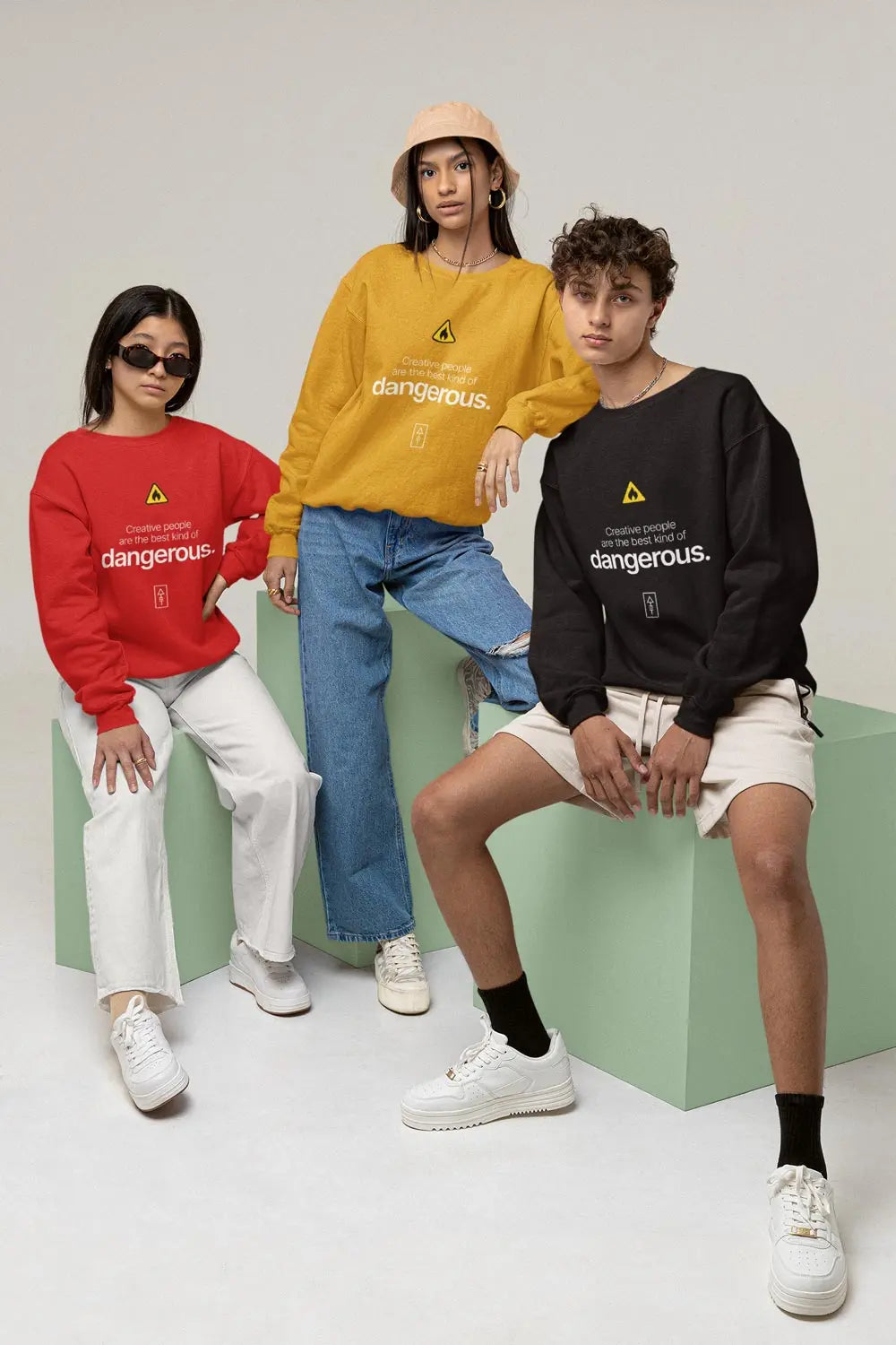 Unisex Sweatshirt for Bold Thinkers