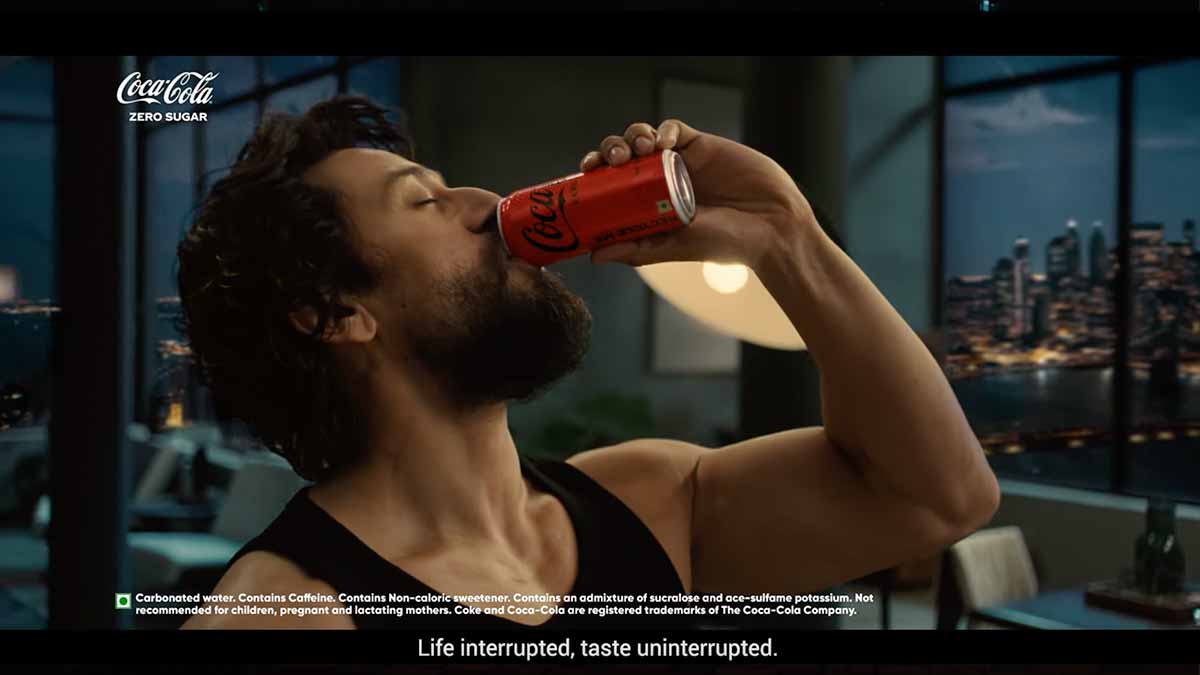 Coca-Cola’s New Coke Zero Ad with Tiger Shroff Turns Jump Scares into Fun