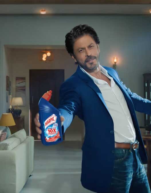 Shah Rukh Khan Becomes Harpic's New Brand Ambassador