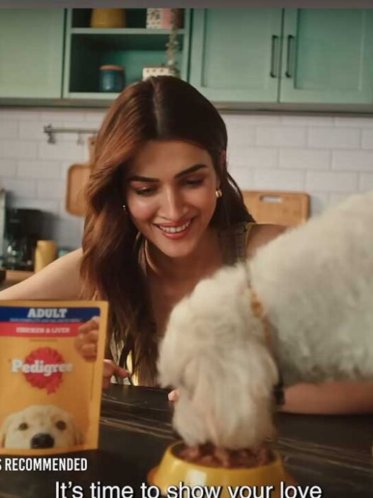 Kriti Sanon Stars in Pedigree’s New Gravy Campaign for Pet Nutrition